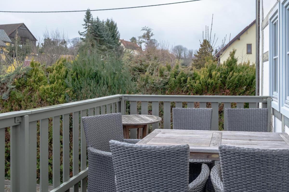 Apartmenthaus Brunnenhof Papstdorf Dış mekan fotoğraf